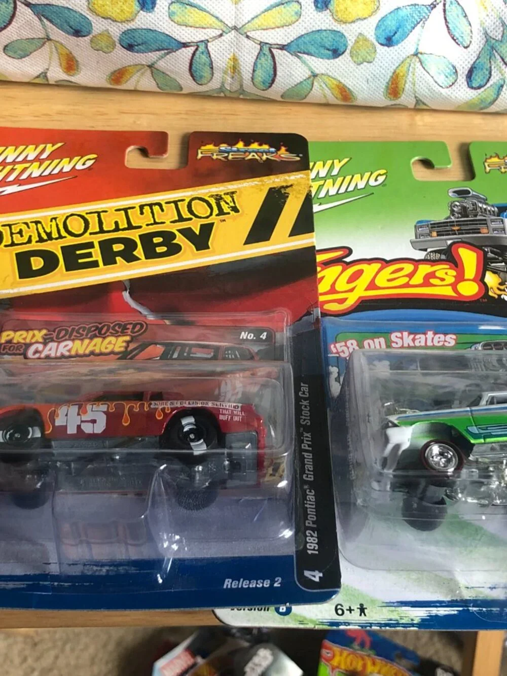 Johnny Lightning Street Freaks Lot of 2 Factory Sealed 1:64